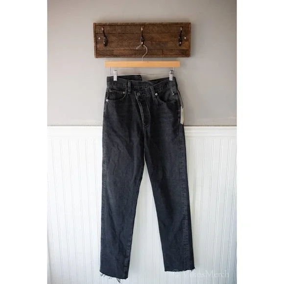 AGOLDE Criss Cross Jeans 24 29 27 Shambles NEW